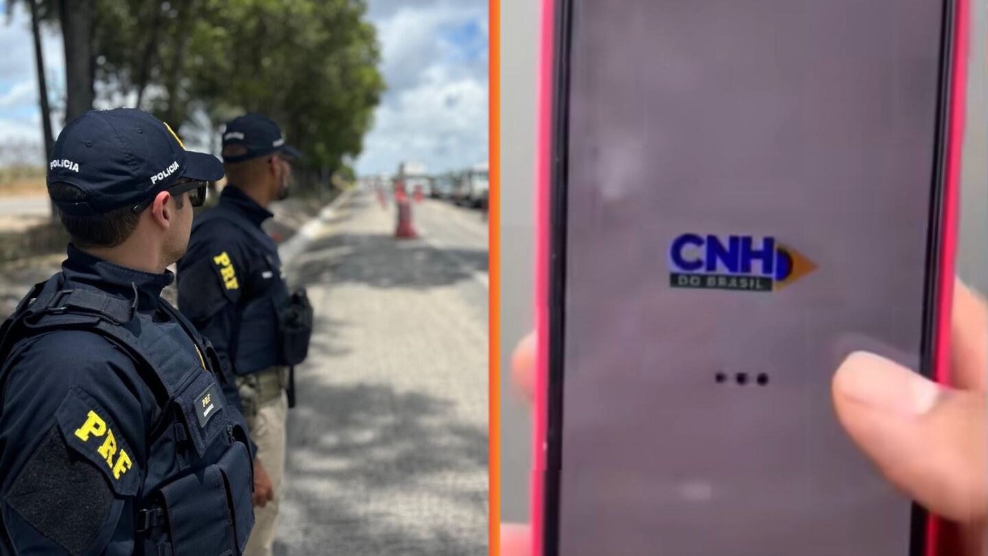 Motociclista inabilitado é detido em Paulista (PE) ao apresentar aplicativo falso da CNH