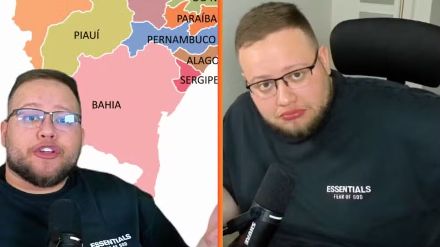 Influenciador que chamou Nordeste de 