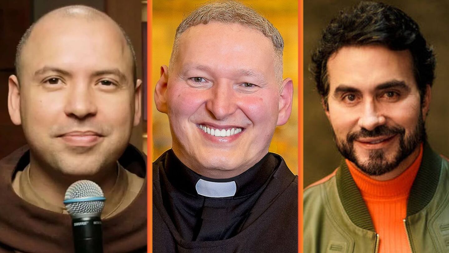 Frei Gilson, Padre Marcelo Rossi e Padre Fábio de Melo.