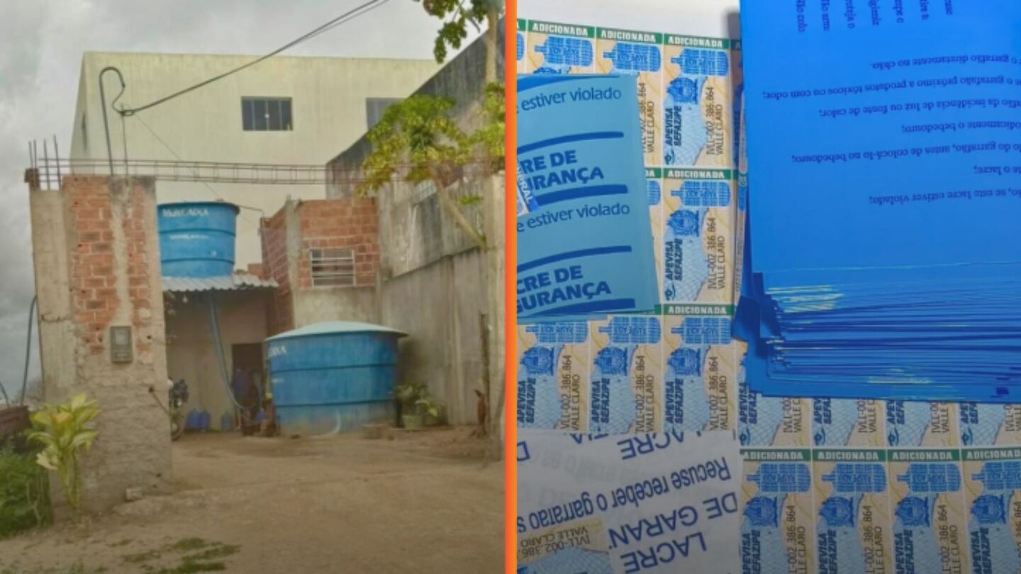 Homem é preso por falsificar água mineral em Surubim (PE).