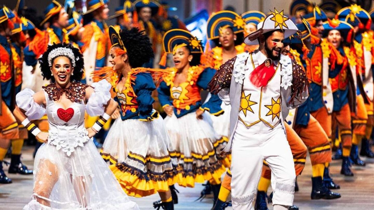 Quadrilha Raio de Sol disputa final nacional no Pará representando Pernambuco