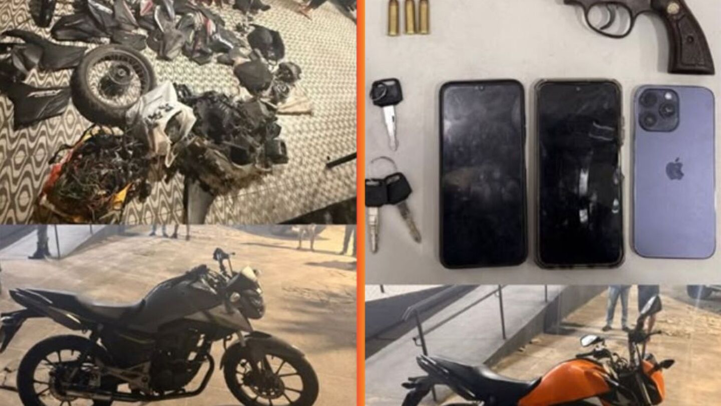 PM desarticula grupo suspeito de roubos e desmanche de motos em Abreu e Lima (PE)