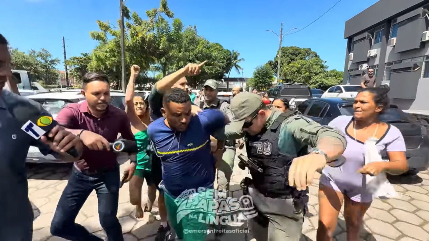 Klebson Luiz da Silva Oliveira, de 31 anos, foi levado ao DHPP.