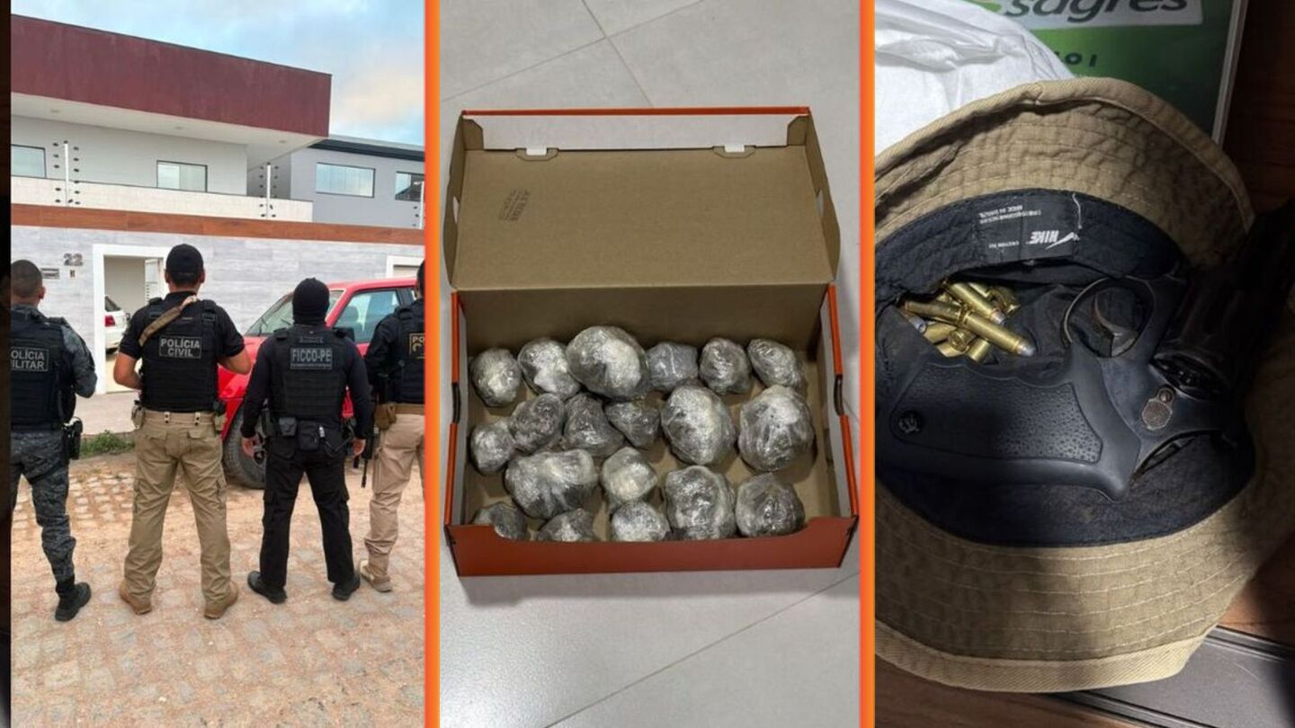 Operação contra tráfico de armas e drogas cumpre 24 mandados em PE, BA e SP.