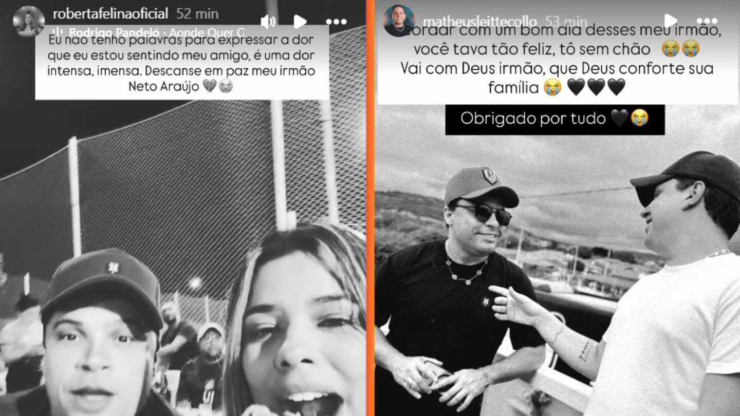 Colegas de Neto Araújo na Banda Collo de Menina.