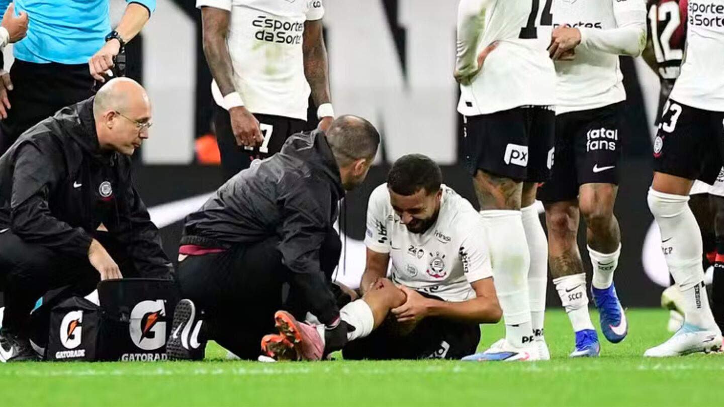 Atleta do Corinthians teve grave lesão no joelho e não joga mais em 2026.