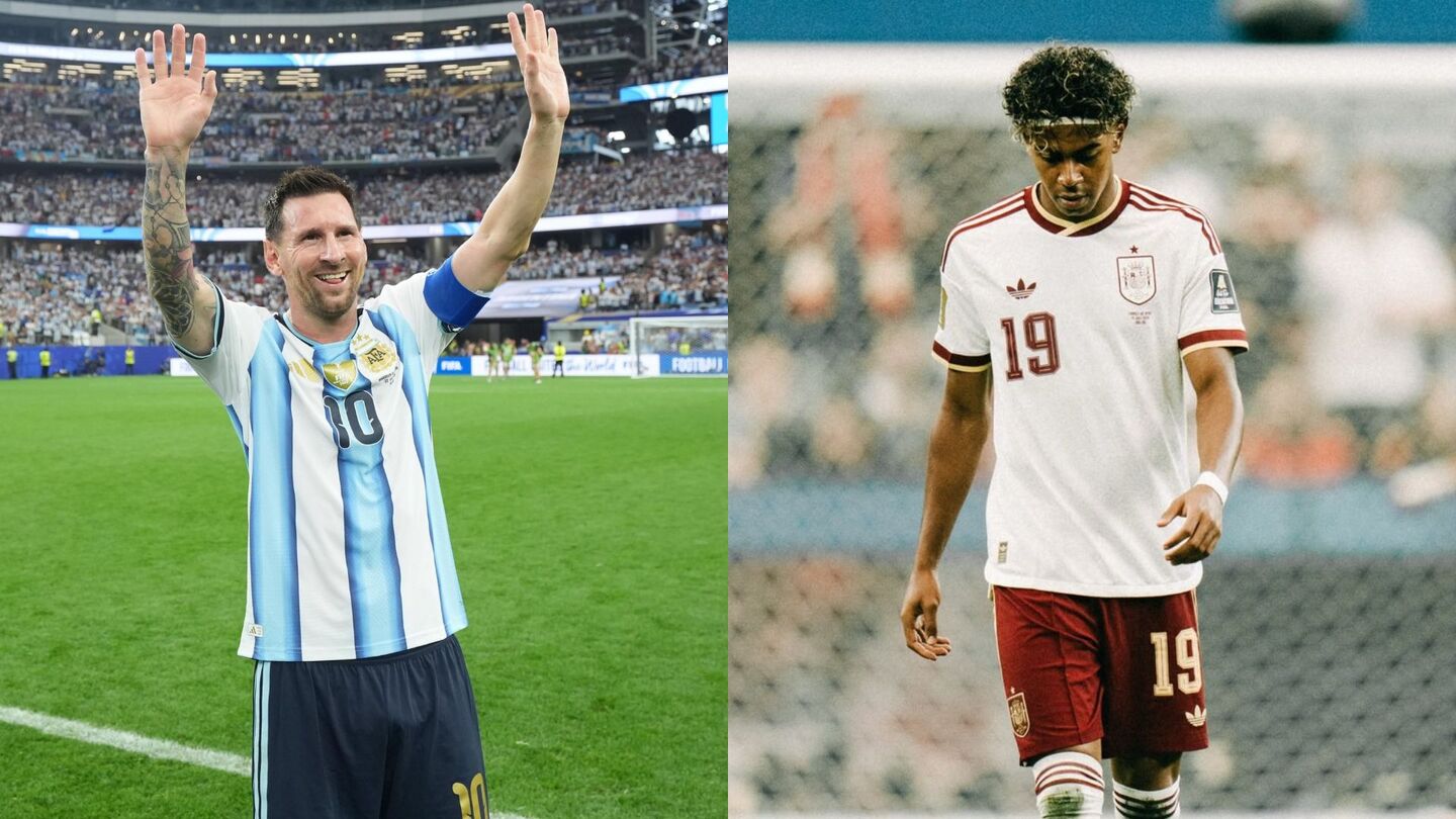 Messi e Yamal fazem a grande final da Copa do Mundo.