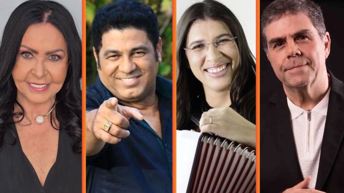 Shirley Carvalhaes, Marcos Antônio, Alice Maciel e Kim Catedral.