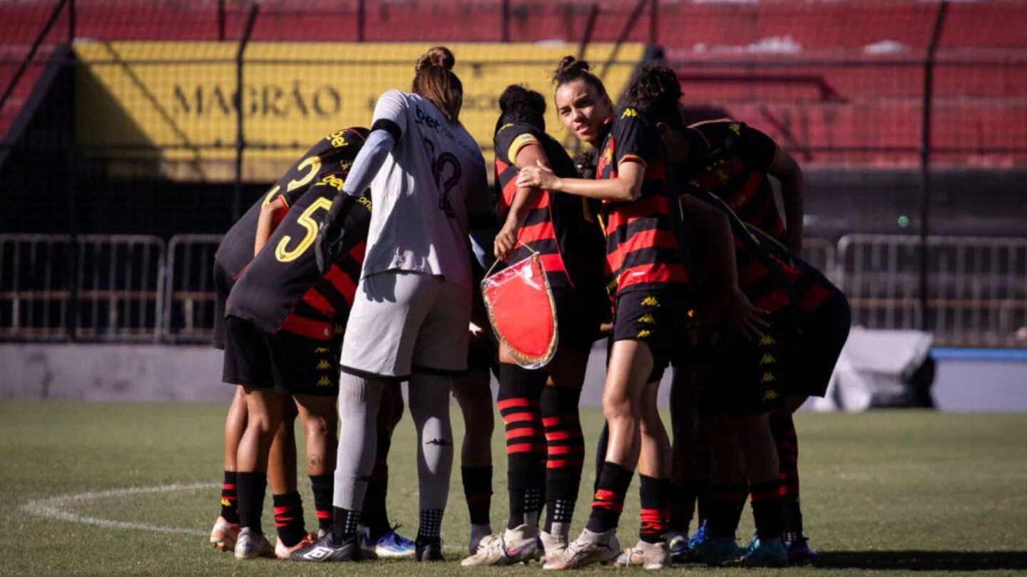 Sport feminino entra em campo no sábado, 1º de agosto.