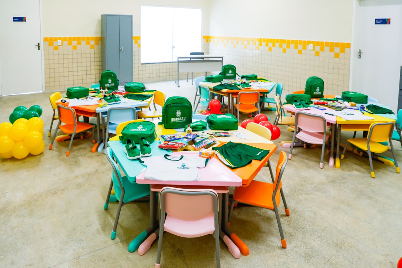 Creche entregue pelo governo de Pernambuco em Igarassu