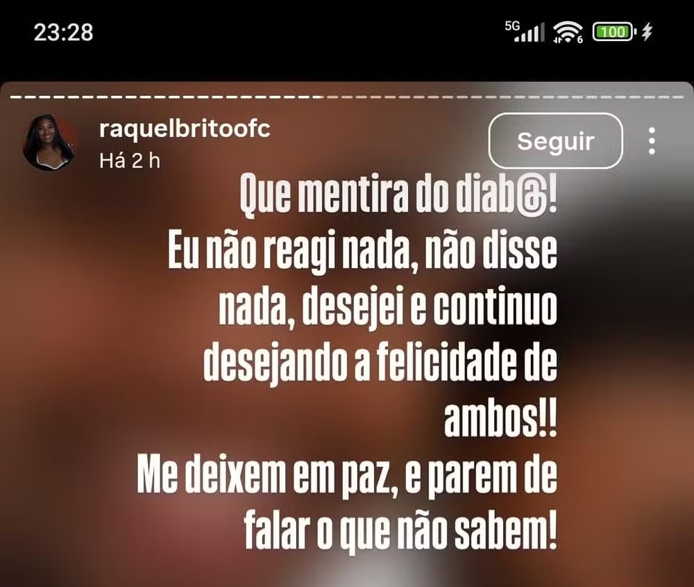 "Mentira do Diabo": irmã de Davi Brito se manifesta após mãe ficar fora de casamento do ex-BBB
