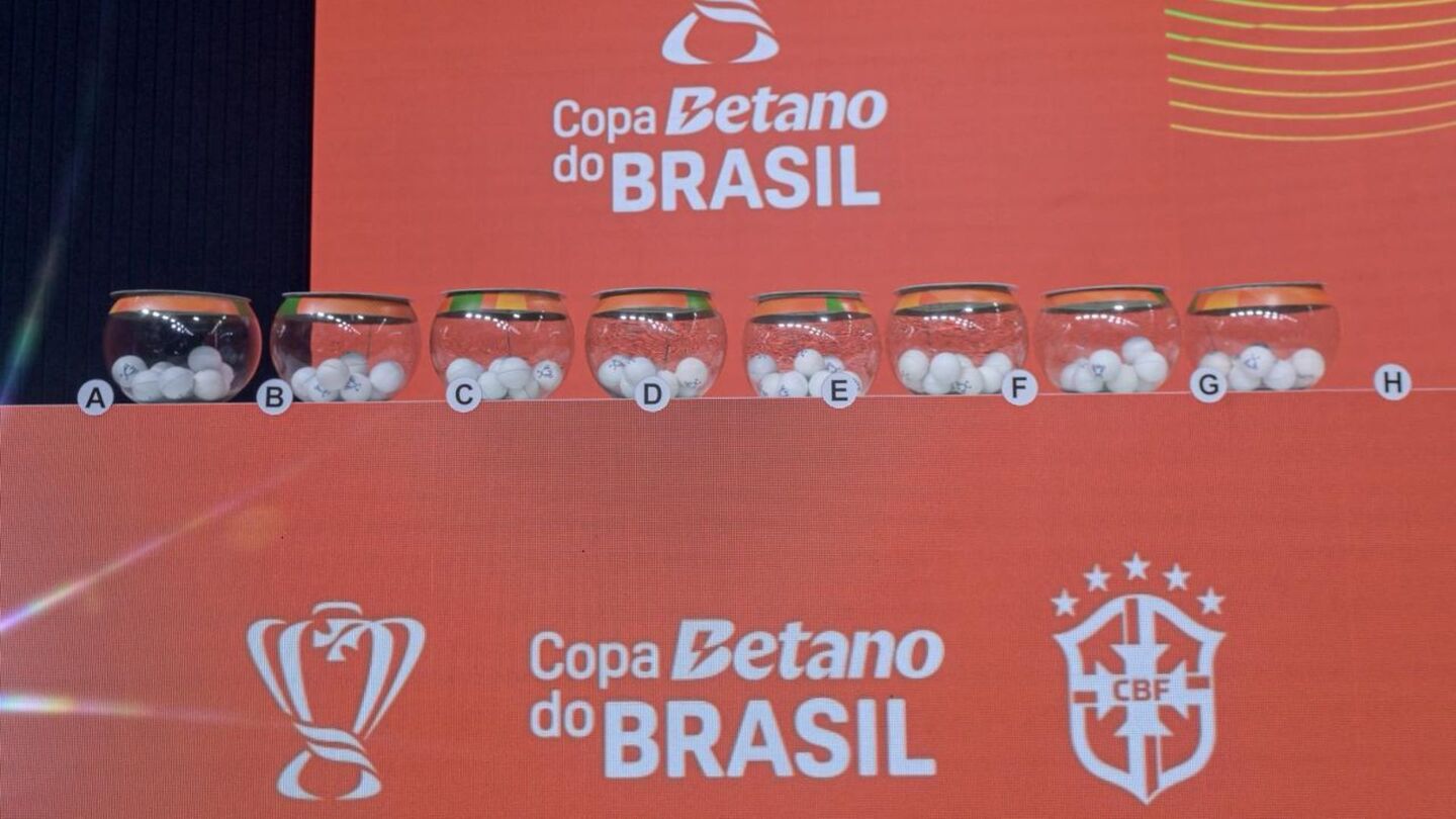 Sorteio da Copa do Brasil ocorre na próxima terça, 11 de agosto.