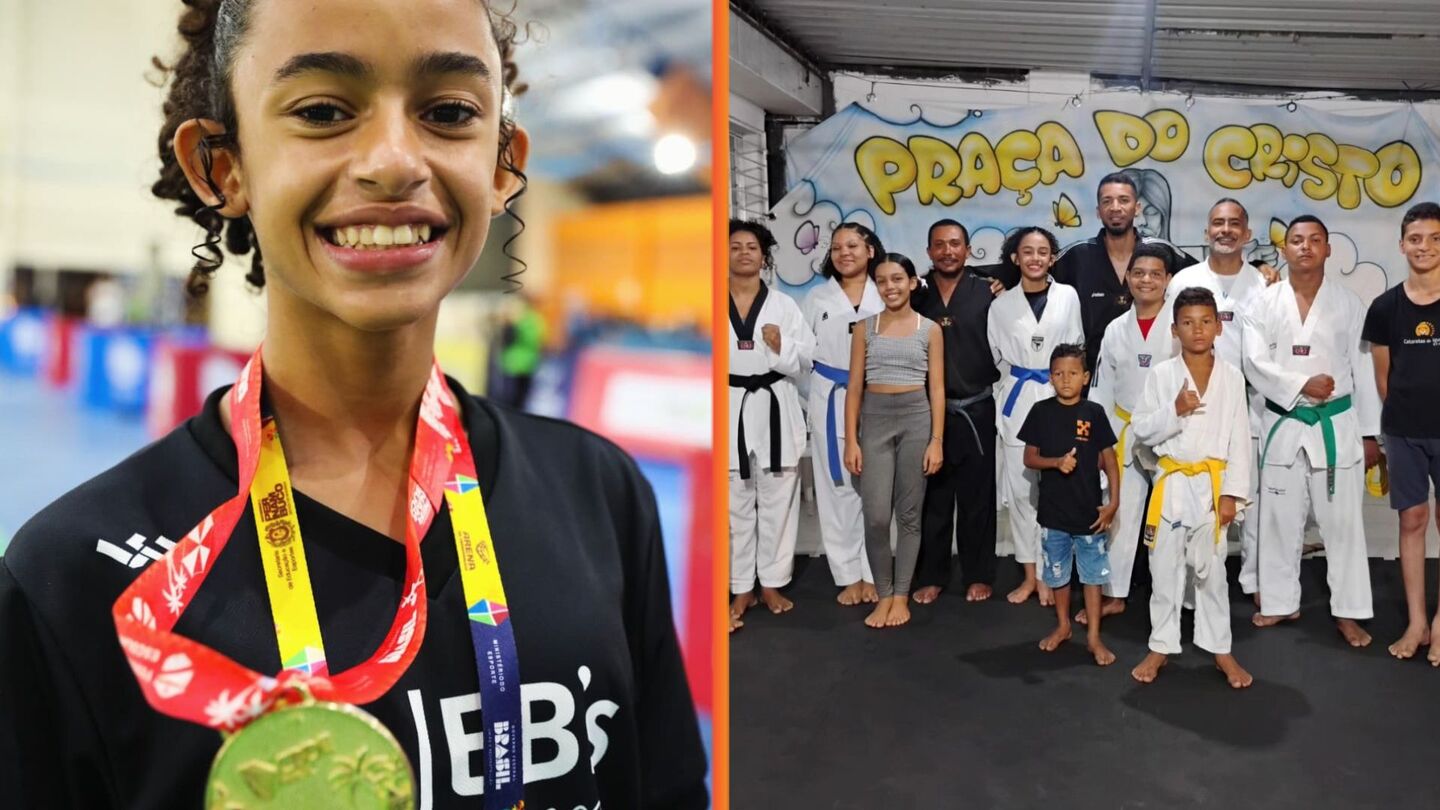 Tricampeã pernambucana de taekwondo, Ana Beatriz, de 14 anos, busca apoio para disputa nacional